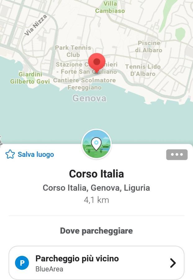 Ferienwohnung Due Passi Dal Mare Genua Exterior foto