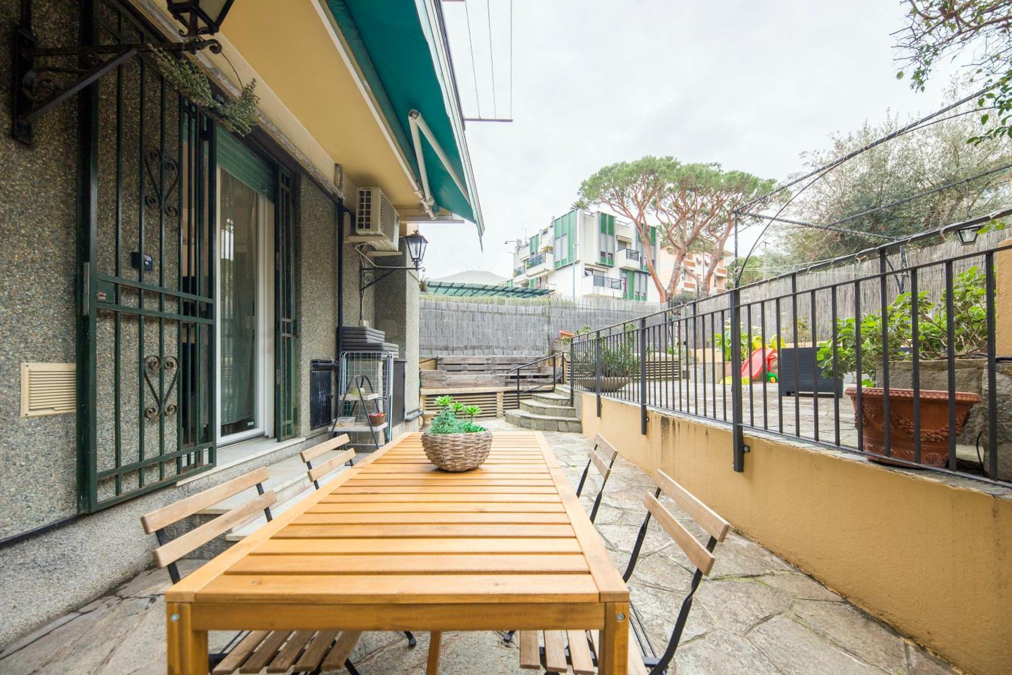 Ferienwohnung Due Passi Dal Mare Genua Exterior foto
