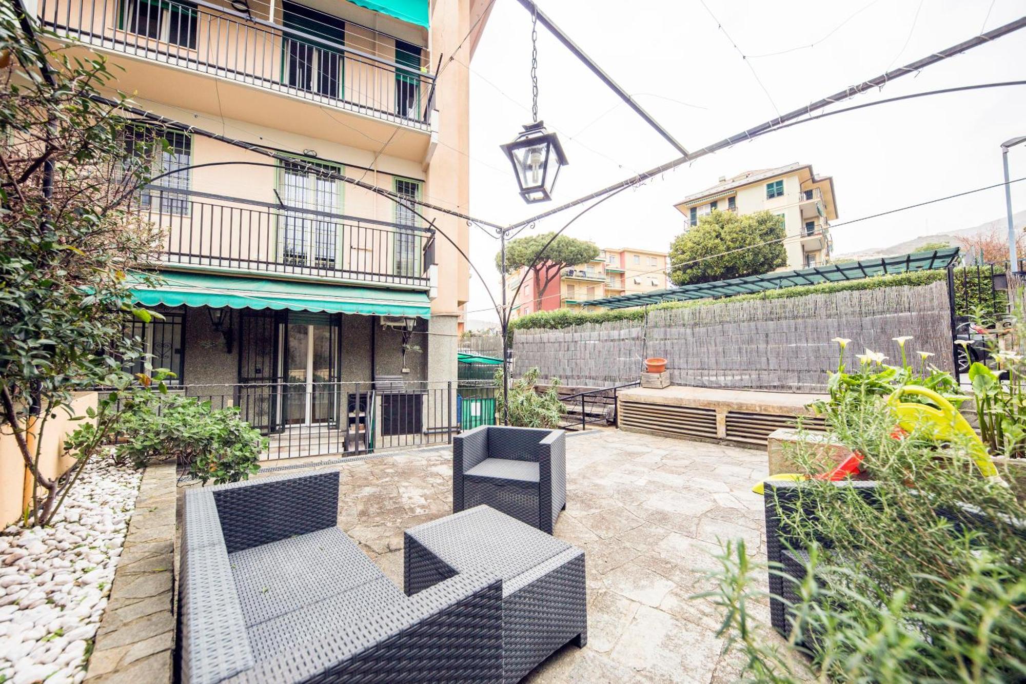 Ferienwohnung Due Passi Dal Mare Genua Exterior foto